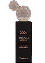 2021 Otel Puan Ödülü — Selge Beach Resort sertifikası